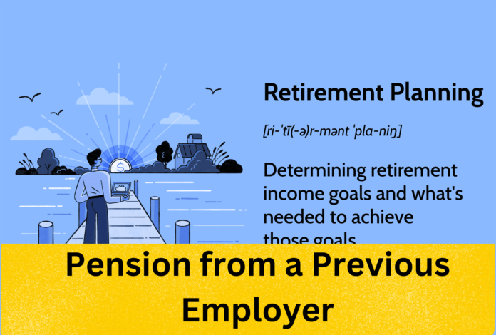 Pension from a Previous Employer