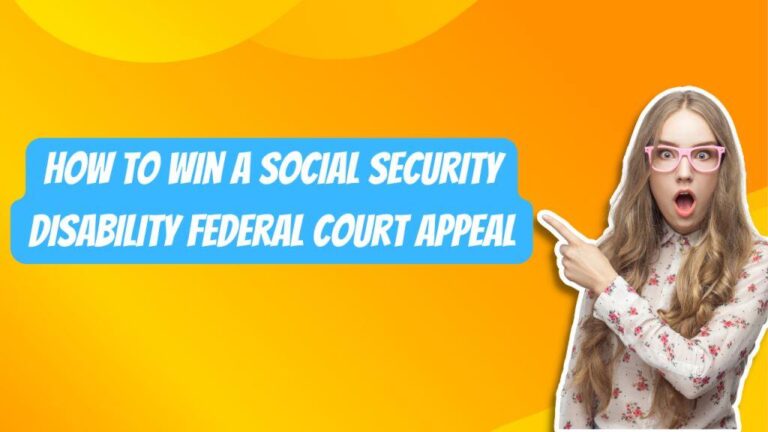 How to win a social security disability federal court appeal Latest Information [2024]